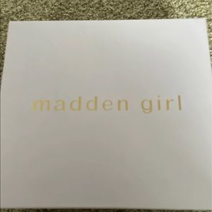 Madden Girl Patent Leather Combat Boots